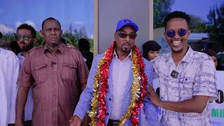 Alfanaan Xuseen Ali Miiraale oo Muqdisho si weyn loogu soo dhoweeyay..