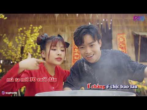TẾT NÀY CÓ NHAU - KARAOKE TONE GỐC [ CÓ RAP ] PINKY VANH x HOA VŨ | Tích Tịch Tình Tang