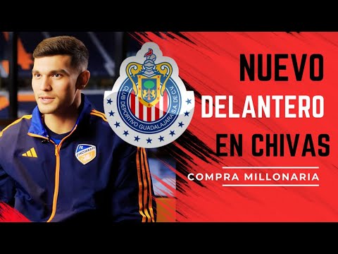 LAS CHIVAS TIRAN LA CASA POR LA VENTANA POR OTRO DELANTERO NADIE ESPERABA ESTE B0MBAZ0 DE LUJO