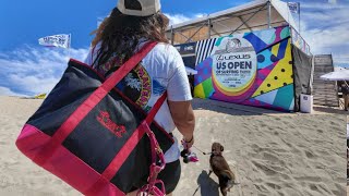 HUNTINGTON BEACH SUMMER 2025! US OPEN SURF COMPETITION + SIDECAR DONUTS! 