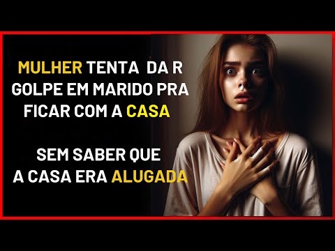 MULHER TENTA DAR GOLPE NO MARIDO PARA FICAR COM A CASA SEM SABER QUE ELA ERA ALUGADA