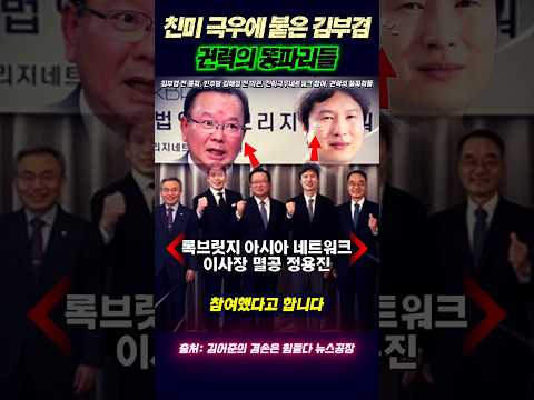 극우에 들러붙은 김부겸, 권력의 똥파리들