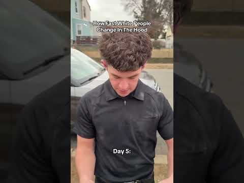 How Fast White People Change In The Hood๐ #shorts #shortsfeed
