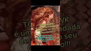 Tomahawk é uma machadada de sabor pro seu churrasco!!! #SHORTS -  #churrasco #bbq #bistecadeporco