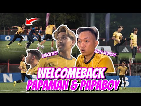 PAPAMAN & PAPABOY MASUK AI TEAM BALIK??! GANAS SAMPAI TERCABUT TAPAK!!