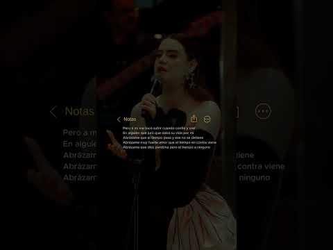 ¿A quién se la dedicarías?  #ingridcontreras  #musica #shorts