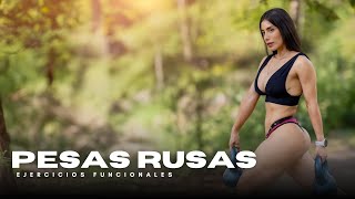 Entrenamiento en casa Con mancuernas - Anabella Galeano