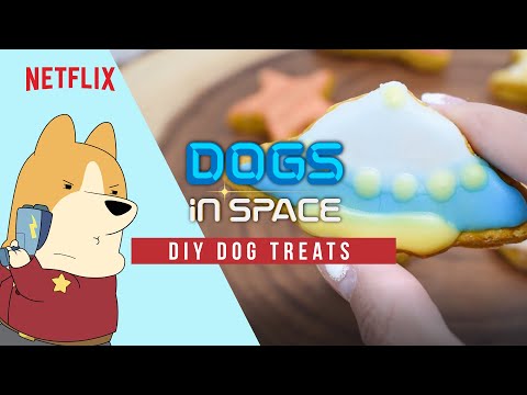 DIY Dog Treats Tutorial Inspired by Dogs in Space 🦴 Netflix Futures