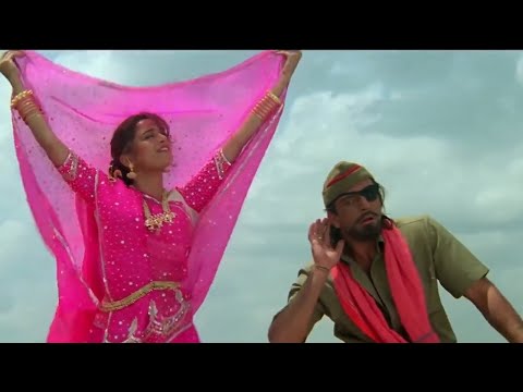 Palki Mein Hoke Sawar Chali Re - Lyrical | Madhuri Dixit | Sanjay Dutt | Alka Yagnik | Hindi Song