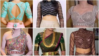 Blouse designs - Designer Blouse Neck Designs/Latest Blouse Designs Images /New Designer Blouse