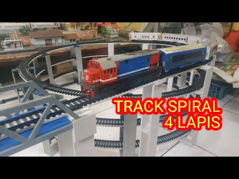 Drama Kereta Api di Track 2 Spiral 4 Lapis