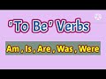 Understanding 'To Be' and Helping Verbs