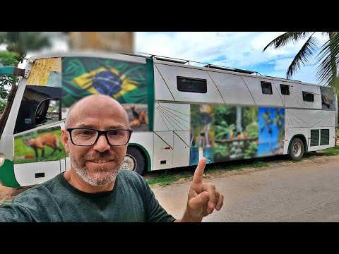 TOUR NO MOTORHOME GIGANTE NA ESTRADA