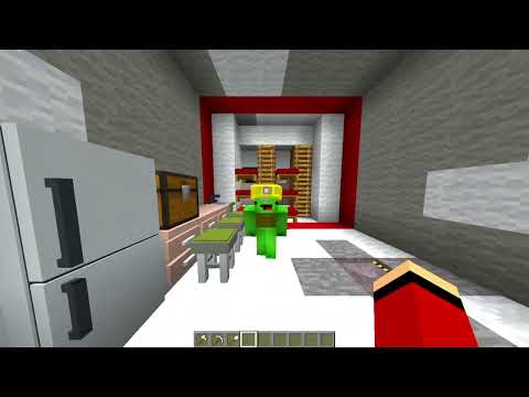 WHY JJ and Mikey Build Secret Bunker in DOG in Minecraft!    Maizen