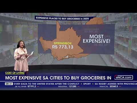 Cost of Living | Most expensive SA cities to buy groceries in