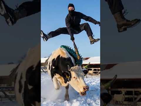 ⚠️He Saved His Holstein Cow Just in Time #animalrescue