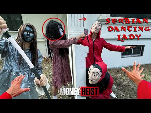 MONEY HEIST vs SERBIAN DANCING LADY 9.0 (Epic Parkour POV Chase by Highnoy)