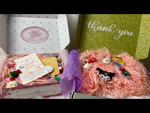 ASMR huge stationery pal haul unboxing ✧ new year giveaway! ✧ stationery supplies (relaxing sounds)