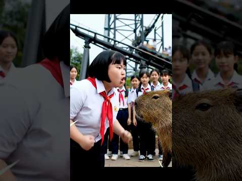Capybara phát hiện nguy hiểm nhưng bị hiểu lầm đuổi đi ❤️ #capybara #capyhieunham #hoathinhvietnam