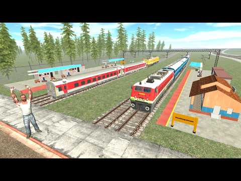 Franklin Build New Train Station in Indian Bike Driving 3D