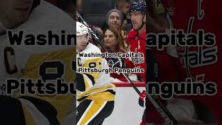 NHL Teams and there rivals #nhl #hockey 🏒