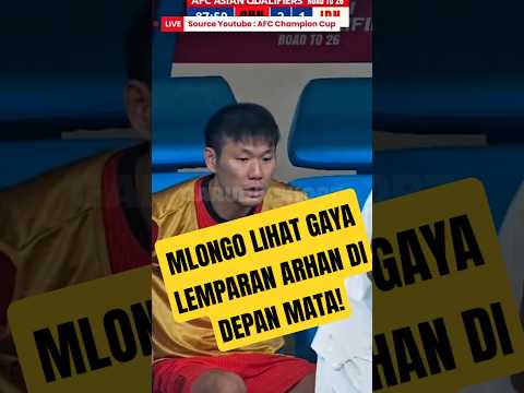 pemain china sampe bingung lihat lemparan kedalan arhan! #timnasindonesia #arhan