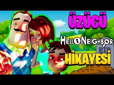 Hello Neighbor Üzücü HİKAYESİ ve FİLMİ ! Hide and Seek GİZEMLERİ