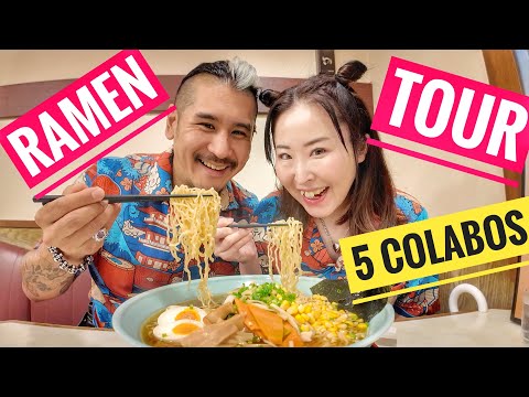 🍜 El RAMEN FAVORITO de 5 youtubers y mi mujer!