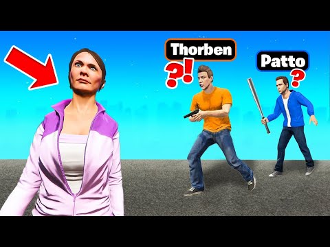 Mijn Vriendin Verstopt Zich Als NPC In GTA!👩