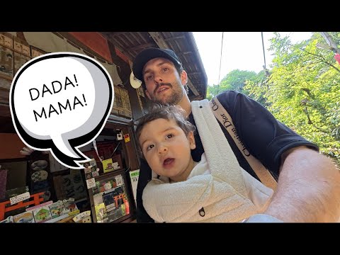 He started TALKING on our Japan Trip! 🥺 *vlog
