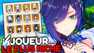Ce Joueur Genshin Impact a dépensé BEAUCOUP d'argent sur son COMPTE et c'est CHOQUANT !