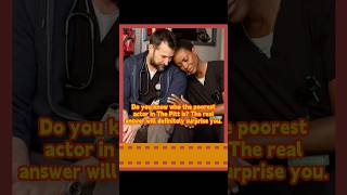 Do you know who the poorest actor in The Pitt is The real answer will definitely surprise you