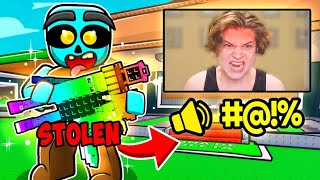 Streamer Was TOXIC, So I Stole His RAREST BRAINROTS..