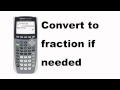Integrating with the TI-84