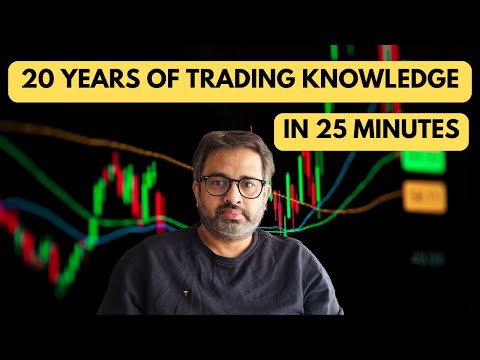 20 years of trading knowledge in 25 mins