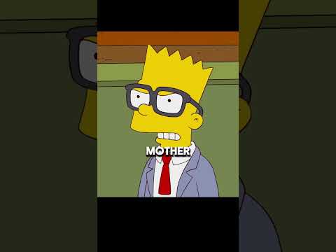 In the future, Bart and his wife divorced. #anime #animerecap #TheSimpsons