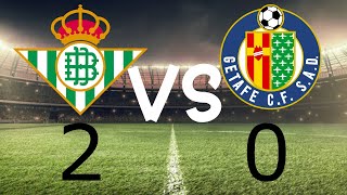 😡 ESTO NO PUEDE SEGUIR ASÍ!! ·MICHEL VETE YA · REAL BETIS 2 vs GETAFE CF 0.