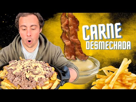 ¡Mi PRIMER VIDEO de YouTube! Carne desmechada con papas