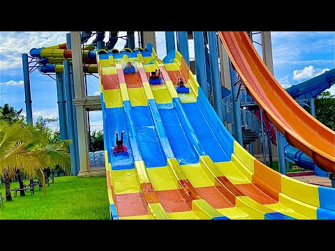 Mat Racer Water Slide at Garden City Water Park, Cambodia