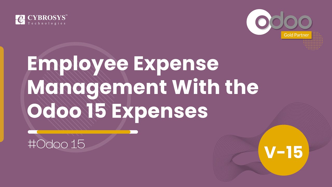 How to Manage Employee Expenses Using Odoo 15 Expenses Module | Odoo 15 Employee Expenses Management | 16.05.2022

This video will give you a detailed note on Employee Expense management with the Odoo 15 Expenses module. #odoo15videos ...
