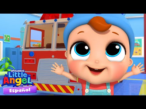 El Camión de Bomberos de Bebé Juan🧑‍🚒| Canciones Infantiles con Bebé Juan🎵| Little Angel Español