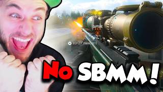 MW4 has a "NO SBMM MODE", and it's...