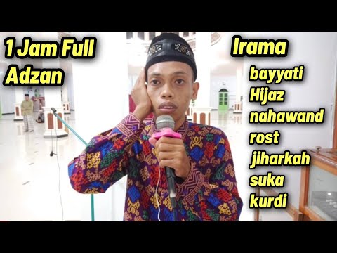 1 JAM FULL ADZAN // EKHAL ASHAR #azan