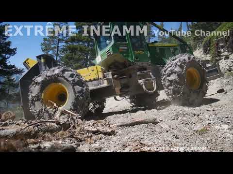 RAVIN DE LA RUINE TIMBERJACK 460 TERMINATOR VS JOHN DEERE 540H GOPRO