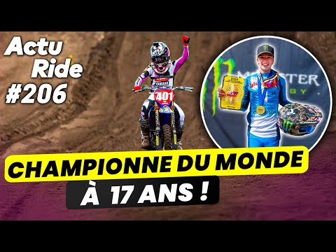 À 17 ans, elle devient championne du monde de moto !