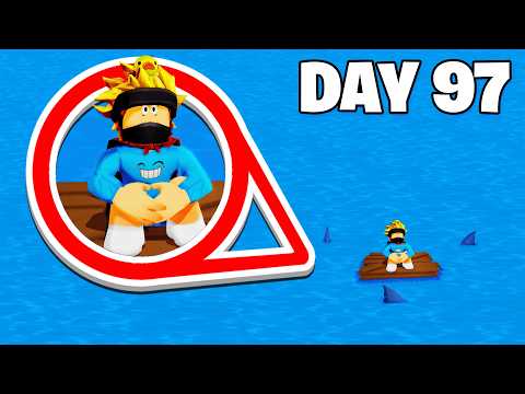 We Survived 100 DAYS in A WATER ONLY Brookhaven Rp!!