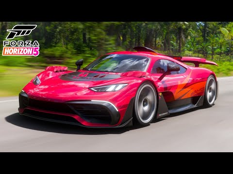 ForzaHorizon5F1ในร่างรถถนนMercedesAMGONE