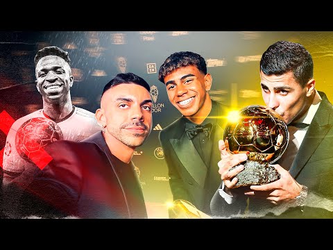 FUI A LA GALA DEL BALÓN DE ORO ... ¿ROBO A VINICIUS?