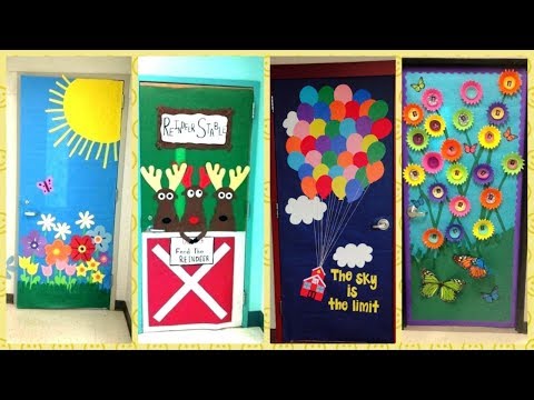 Letest Classroom door Decoration ideas | Classroom...