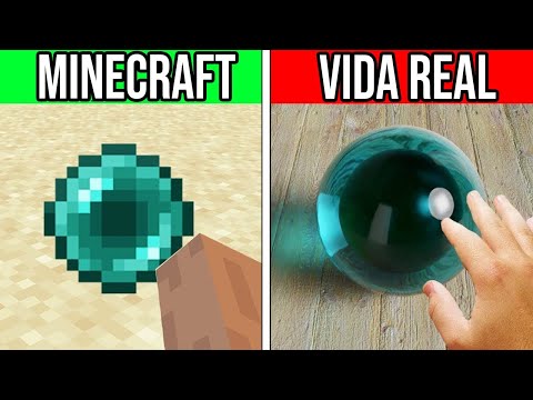 MINECRAFT VS VIDA REAL 😱